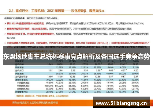 东盟场地脚车总统杯赛事亮点解析及各国选手竞争态势